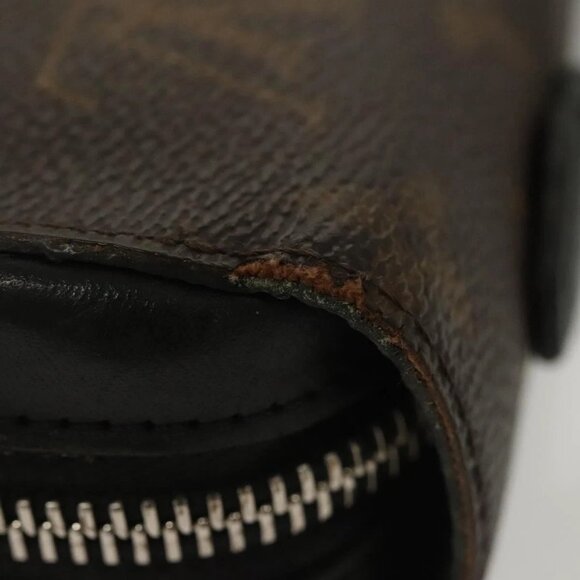 LOUIS VUITTON Monogram Macassar Zippy XL Long Wallet M61506 LV Auth 140217 - Picture 5 of 16